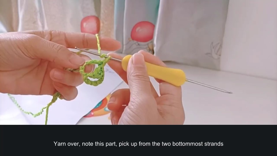 The Y-shaped stitch — tutorial video frame