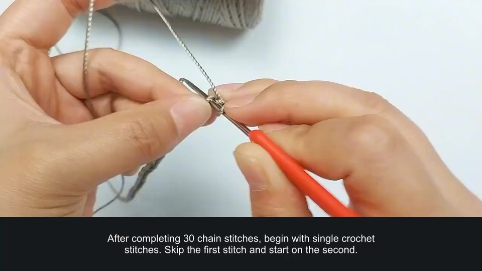 Shoulder bag construction — section 1 — tutorial video frame
